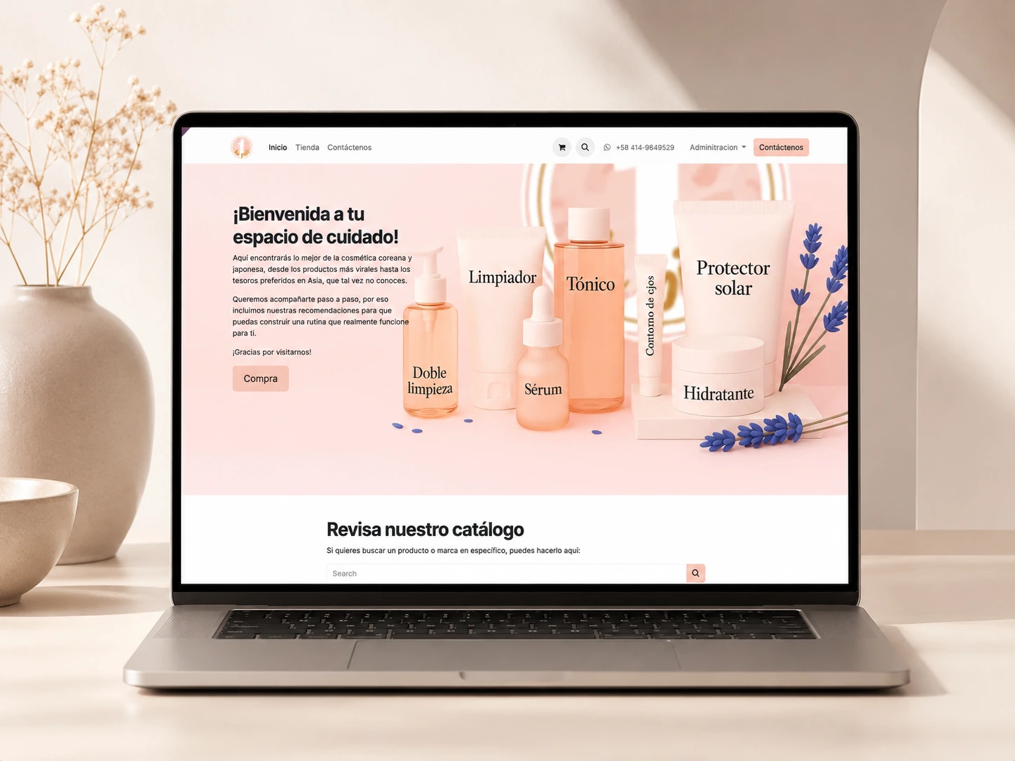 Diseño de la tienda online